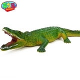 儿童礼物哥士尼鳄鱼静态模型玩具软胶鳄塑料塑胶海洋动物仿真