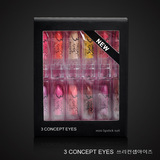正品代购3 concept eyes 3CE小样口红套装12色入唇膏含遮瑕可调色