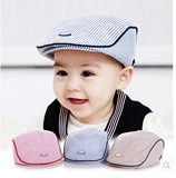 韩版潮春秋款儿童帽子男童贝雷帽宝宝鸭舌帽婴儿遮阳帽0 1 2 3岁