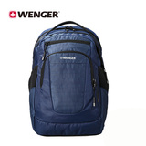 瑞士军刀威戈Wenger深蓝15.6寸电脑包双肩包休闲包旅行包背包书包