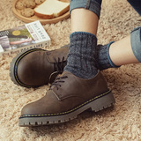 2015秋冬季新款彩色点点羊毛短袜条纹罗口撞色女袜子加厚保暖袜