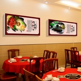北京火锅文化餐厅装饰画重庆饮食文化壁画中餐馆装饰画支持定制