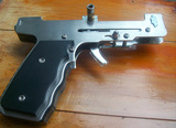 PPK不锈钢火柴枪 带保险功能 火柴枪