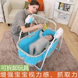 婴儿电动摇篮床 多功能宝宝摇椅安抚椅躺椅婴幼儿摇摇椅秋千床