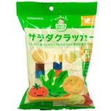 日本原装和光堂沙律饼干磨牙12g*4 T32婴儿辅食零食正品12个月