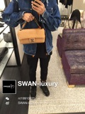SWAN欧洲代购 Chanel香奈儿 2015秋冬 交叉斜纹 小号 裸色 女包