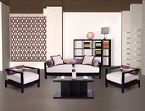 新中式实木沙发明清古典现代三人组合套装简约户型客厅家具特价