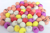 32表情小鸡蛋弹力球 混色装儿童玩具球 小鸽子蛋弹力球 包邮