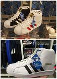 香港adidas/三叶草 金标贝壳头 内增高女鞋 m19513/m19512/B32732