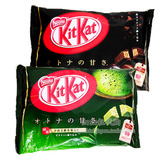日本进口零食品 kitkat雀巢奇巧巧克力威化饼干 抹茶/可可现货