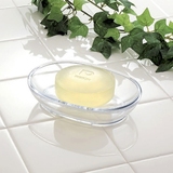 日本进口双层肥皂盒塑料透明香皂盒创意手工皂盒卫生间沥水肥皂架
