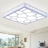 简约现代LED吸顶灯方形大气客厅灯创意水立方亚克力灯温馨卧室灯