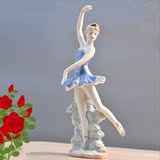 雕塑摆件 景德镇陶瓷摆件 西洋女人物系列 芭蕾舞 家居装饰礼品