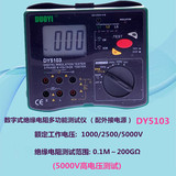 正品多一绝缘电阻多功能测试仪DY5103 高电压数字表 5000V 可充电