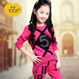 童装女童春装套装2016韩国新款儿童两件套10春季中大童女装潮12岁
