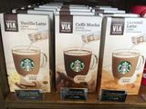 Starbucks星巴克VIA®焦糖拿铁风味咖啡饮料（固体饮料）