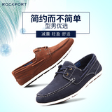 Rockport/乐步休闲男鞋 真皮尖头鞋系带反绒皮低帮鞋16新品V79752