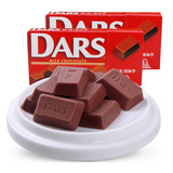 日本原装进口零食 森永DARS达丝牛奶味巧克力42g/12粒盒装
