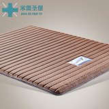 米雷圣堡儿童床垫4D棕垫席梦思1.5/1.8米乳胶椰棕床垫硬定做折叠