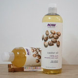现货 美国Now Foods Castor Oil纯天然蓖麻油473ml改善头发睫毛