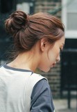 【现货】pinkage韩国代购仿真橡皮发包发圈缠绕假发圈丸子包小号