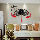 中式墙壁挂钟现代创意客厅大号时钟中国风时尚艺术钟表静音石英钟