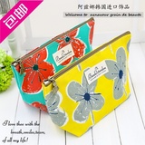 韩国进口正品代购Beads Garden新款清新花朵收纳包手包随身化妆包