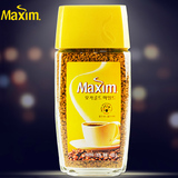 韩国原装进口MAXIM速溶黑咖啡粉 麦可馨原味摩卡纯咖啡瓶装100g