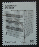 奥地利信销邮票 2011年 普邮 建筑 12-6：布雷根茨美术馆