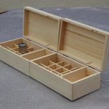 松木实木精油盒 木质香薰精油收纳盒木盒礼品盒包装盒定做