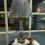 罗比罗丹珐琅彩水晶玻璃台灯普罗旺斯卧室床头创意台灯欧式家饰品