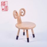 创意小凳子实木幼儿园儿童座椅靠背木质椅子换鞋小板凳卡通矮坐凳
