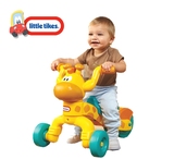六一礼物小泰克长颈鹿学步车防侧翻儿童玩具车可坐宝宝滑行三轮车