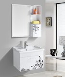 卫浴柜PVC欧式浴室柜洗脸盆柜组合卫生间洗手盆多色简约特价60cm