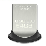 闪迪 （SanDisk）至尊高速酷豆CZ43 USB 3.0 U盘 64GB