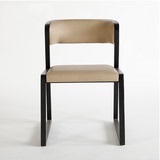 全实木餐椅 休闲椅简约现代创意椅设计师椅子 咖啡椅高档厅会所椅