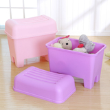 儿童大号玩具收纳箱创意收纳凳储物凳塑料换鞋凳防水浴室防滑凳子
