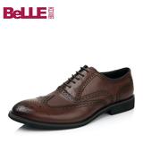 Belle/百丽男鞋商务正装皮鞋英伦布洛克鞋男4288DDM4