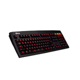 三星QSENN/酷迅 DT35红色背光游戏键盘 USB有线魔兽酷讯发光电脑
