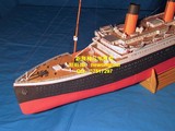 【新翔精品纸模型】最长2米 泰坦尼克号邮轮游轮Titanic轮船模型