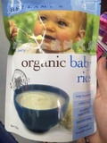 Bellamy's贝拉米 有机原味婴儿米糊 米粉辅食4个月以上 澳洲直邮