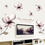 客厅电视沙发背景墙画贴纸卧室床头温馨浪漫装饰可移除创意墙贴花