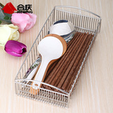 合庆 创意筷子筒不锈钢沥水筷子笼碗柜筷子盒厨房用具架子