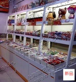休闲食品展示柜进口食品展示柜海鲜食品货架来伊份展柜散装零食柜