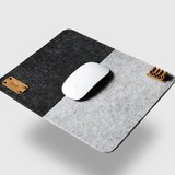羊毛鼠标垫多功能防滑游戏鼠标垫 创意超大号加厚办公桌面垫子