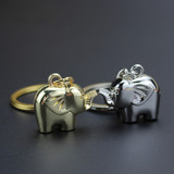 新款神圣平安大象吉祥物汽车钥匙扣 泰国小象钥匙链圈 可刻LOGO