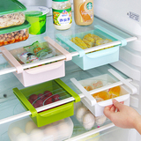 冰箱保鲜隔板层分类收纳架厨房抽屉式置物盒多用食品收纳储物盒子