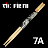 正品Vic Firth鼓棒7A鼓锤VF架子鼓鼓槌 爵士鼓鼓棍胡桃木