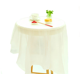一次性方桌圆桌酒店婚庆餐桌布防水薄款PE塑料台布防水防油10张