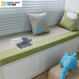 儿童卧室飘窗垫窗台垫阳台垫高密度海绵垫子定做加厚海绵垫沙发垫